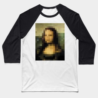 Mona Lisa Baseball T-Shirt